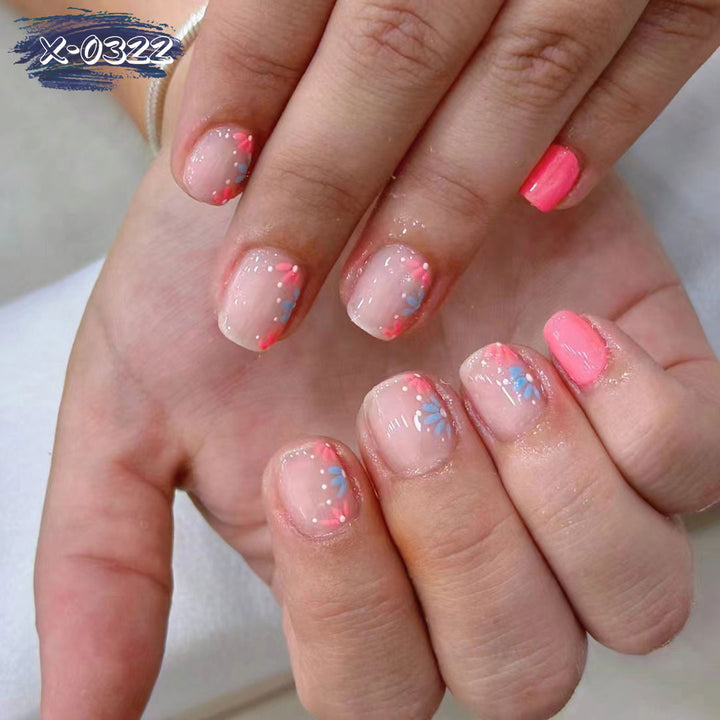 Decorative Floral Nail Art Set