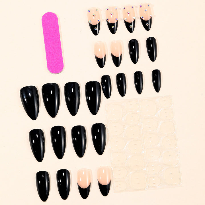 Glamorous Stiletto Acrylic Nail Art Kalsten