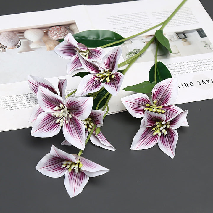 Realistic Decorative Floral Stem