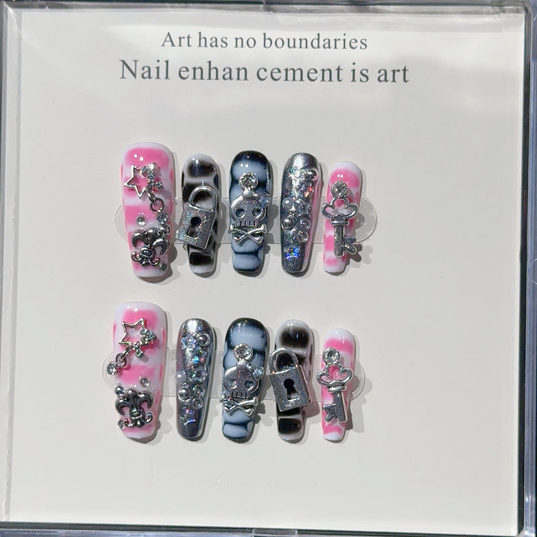 Artistic Press-On Nail Tips