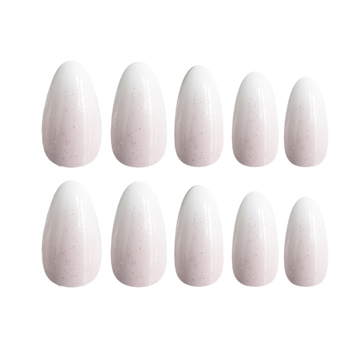 Glamorous Ombre Glitter Nail Extensions Kalsten