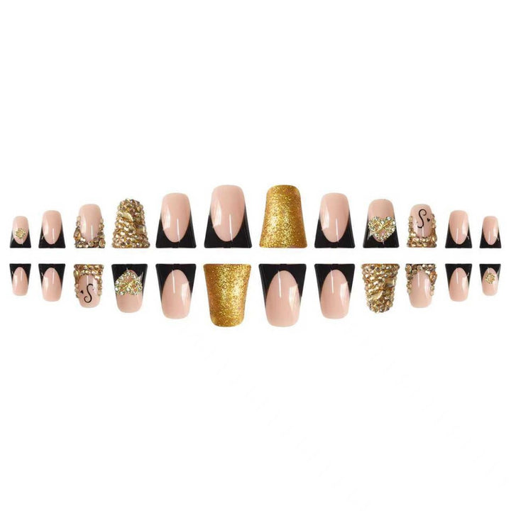 Luxury Rhinestone Nail Enhancements Kalsten