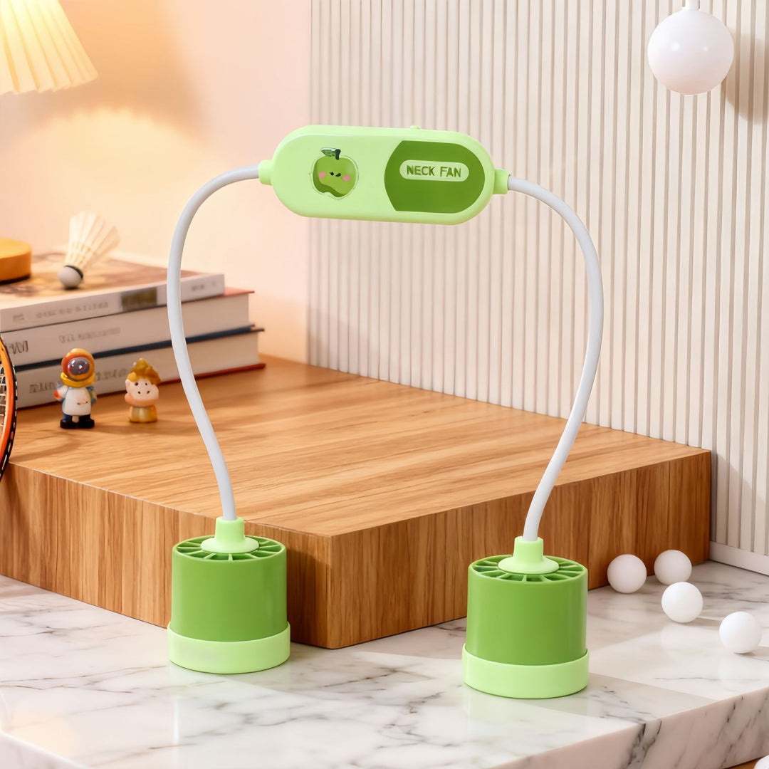 Women's Portable Neck Fan with Flexible Design Kalsten