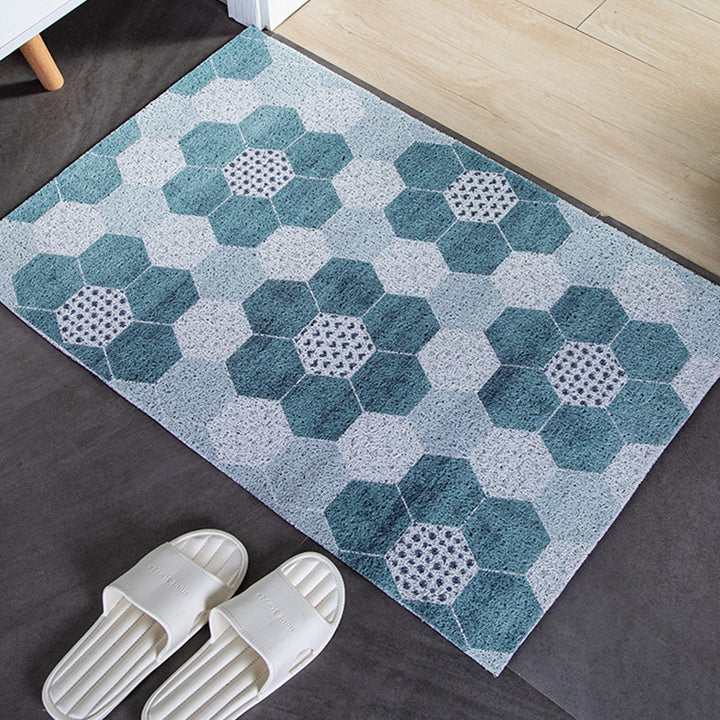 Geometric Patterned Entrance Mat