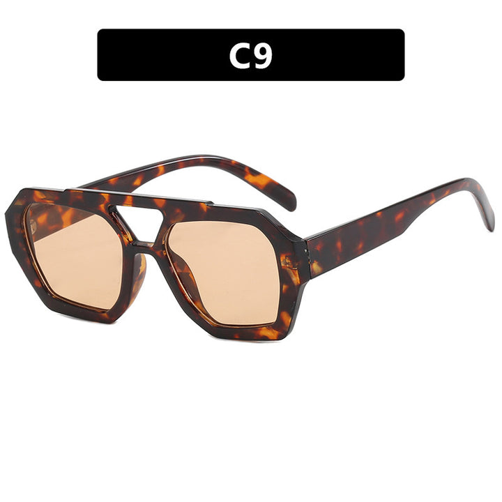 Women's oversized sunglasses in striking, octagonal design Kalsten