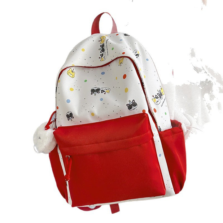 Backpack with Cute Cartoon Design and Practical Compartments Kalsten