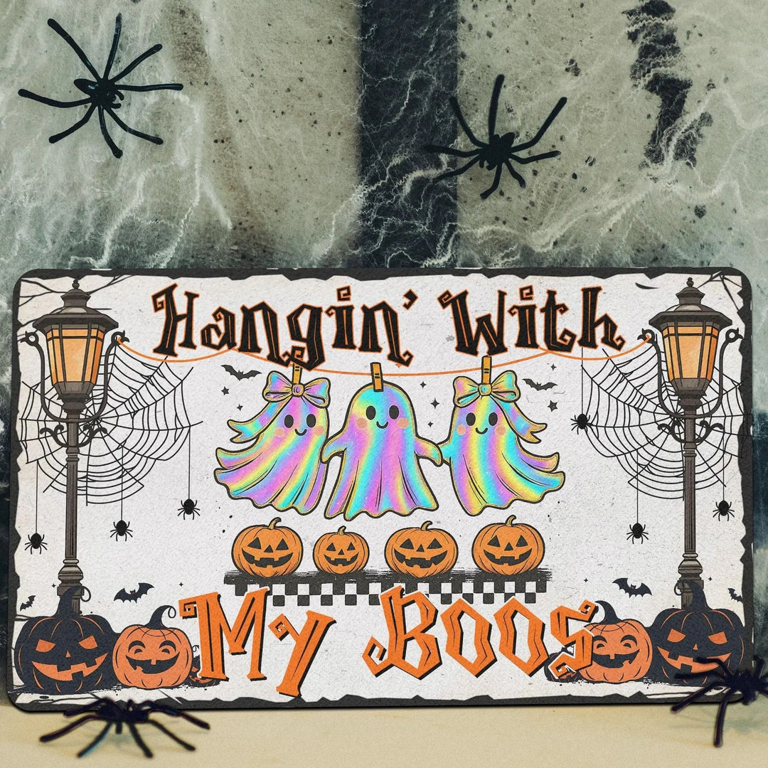 Halloween-Themed Welcome Mat Kalsten