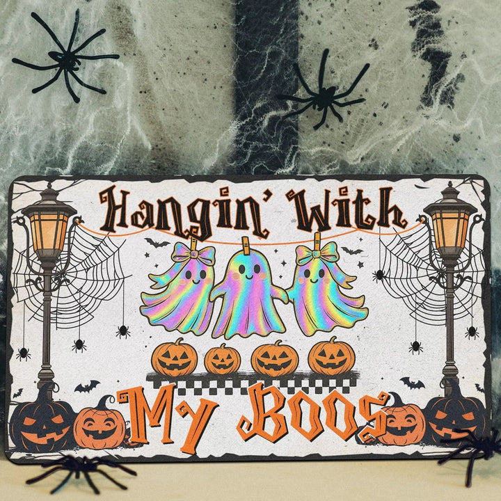 Halloween-Themed Welcome Mat Kalsten