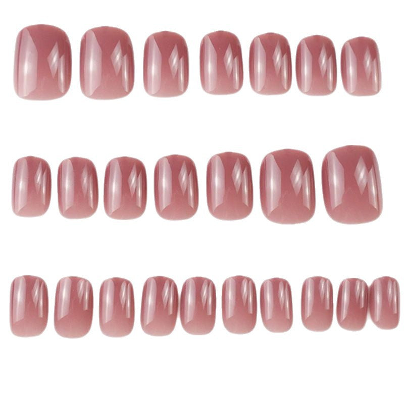 Elegant Glossy Press-On Nail Set 1790727522