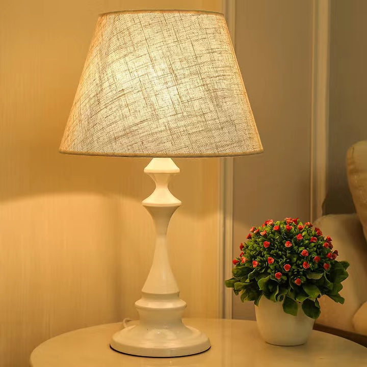 Classic Linen Shade Table Lamp