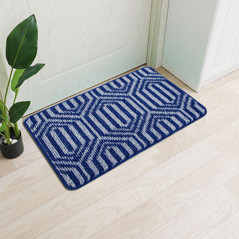 Geometric Print Anti-Slip Bath Mat Kalsten