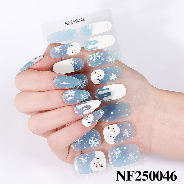 Festive-Themed Nail Art Stickers