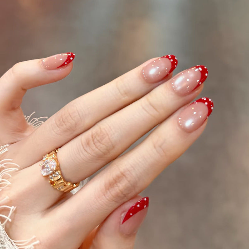 Artistic Nail Design with Decorative Elements Kalsten