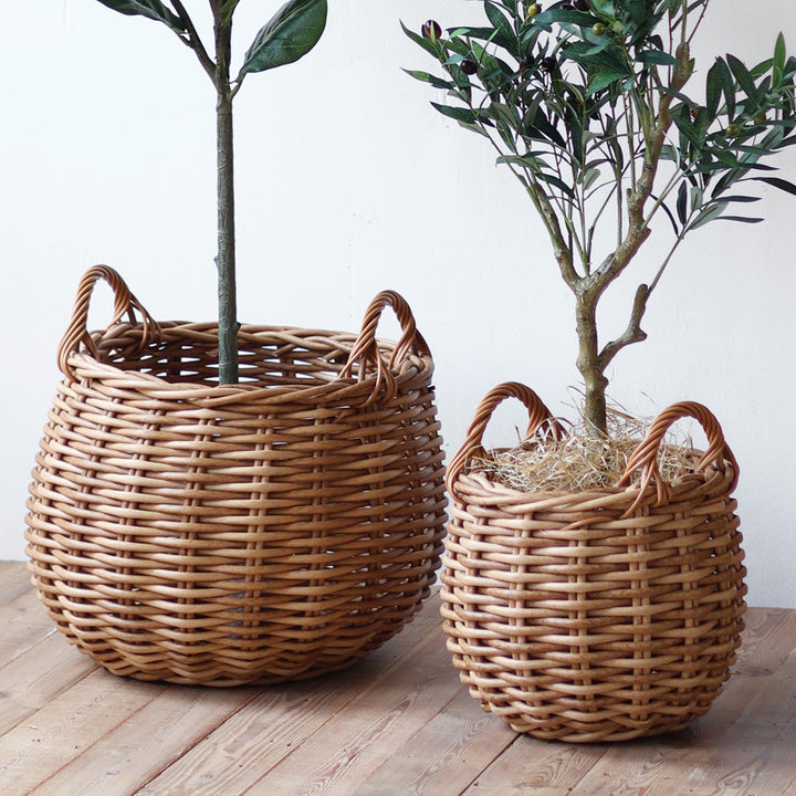 Handcrafted storage basket Kalsten