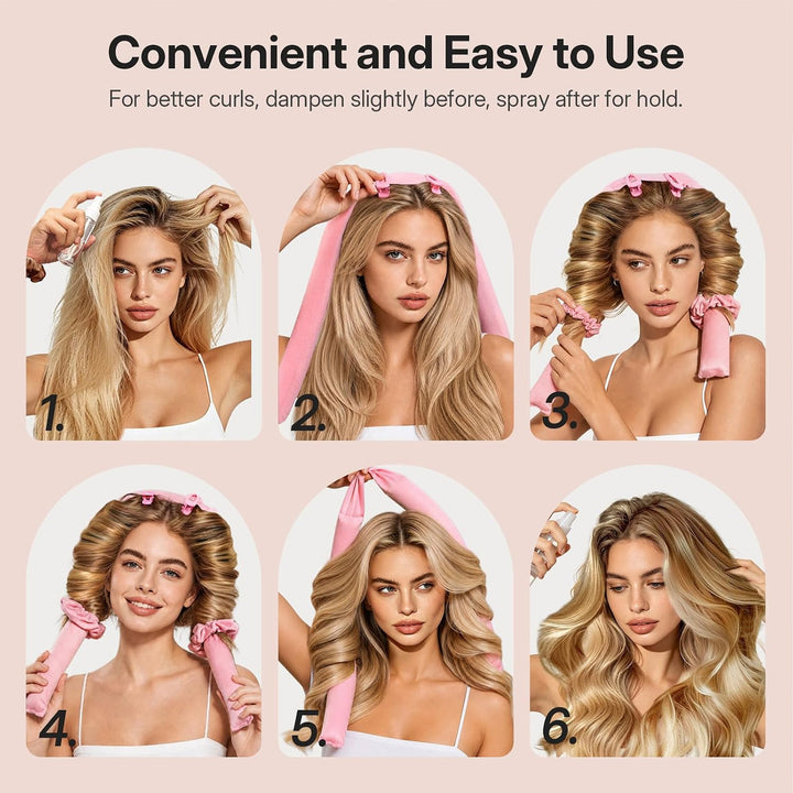 Heatless Hair Curling Kit
