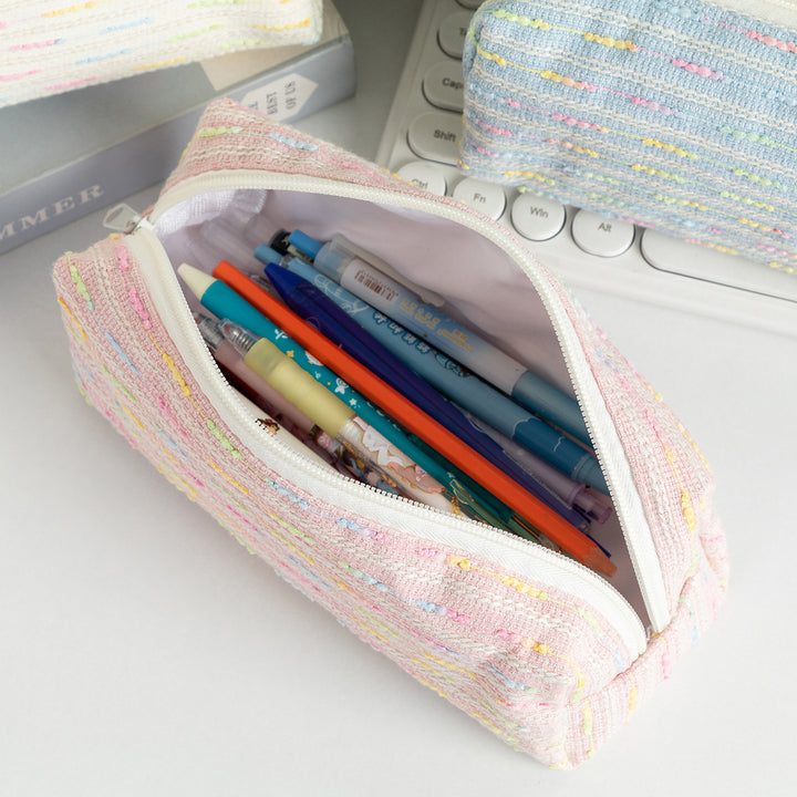 Stylish Textured Pencil Case Kalsten