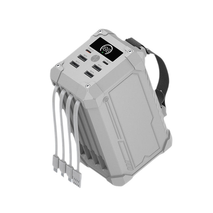 Portable multifunctional power bank with four USB ports and digital display Kalsten