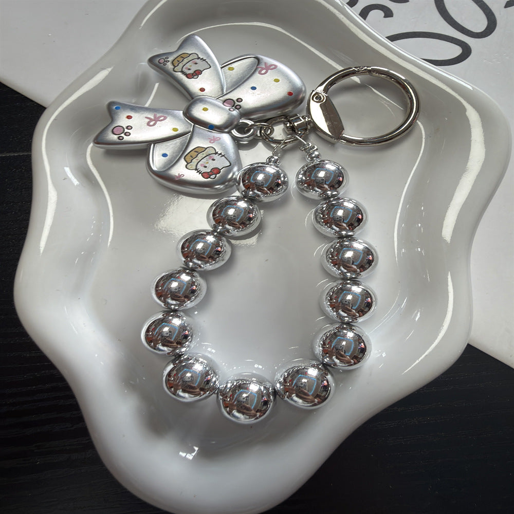 Playful Beaded Keychain Holder Kalsten