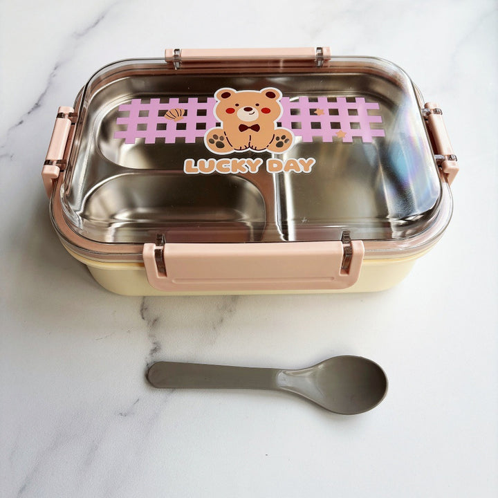 Multi-Compartment Insulated Lunch Box