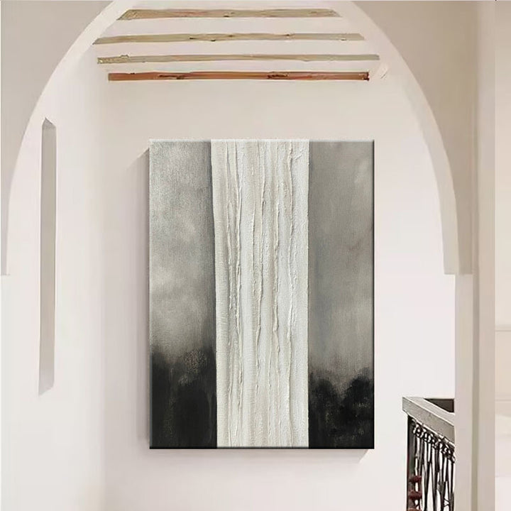 Textured Abstract Relief Canvas Artwork