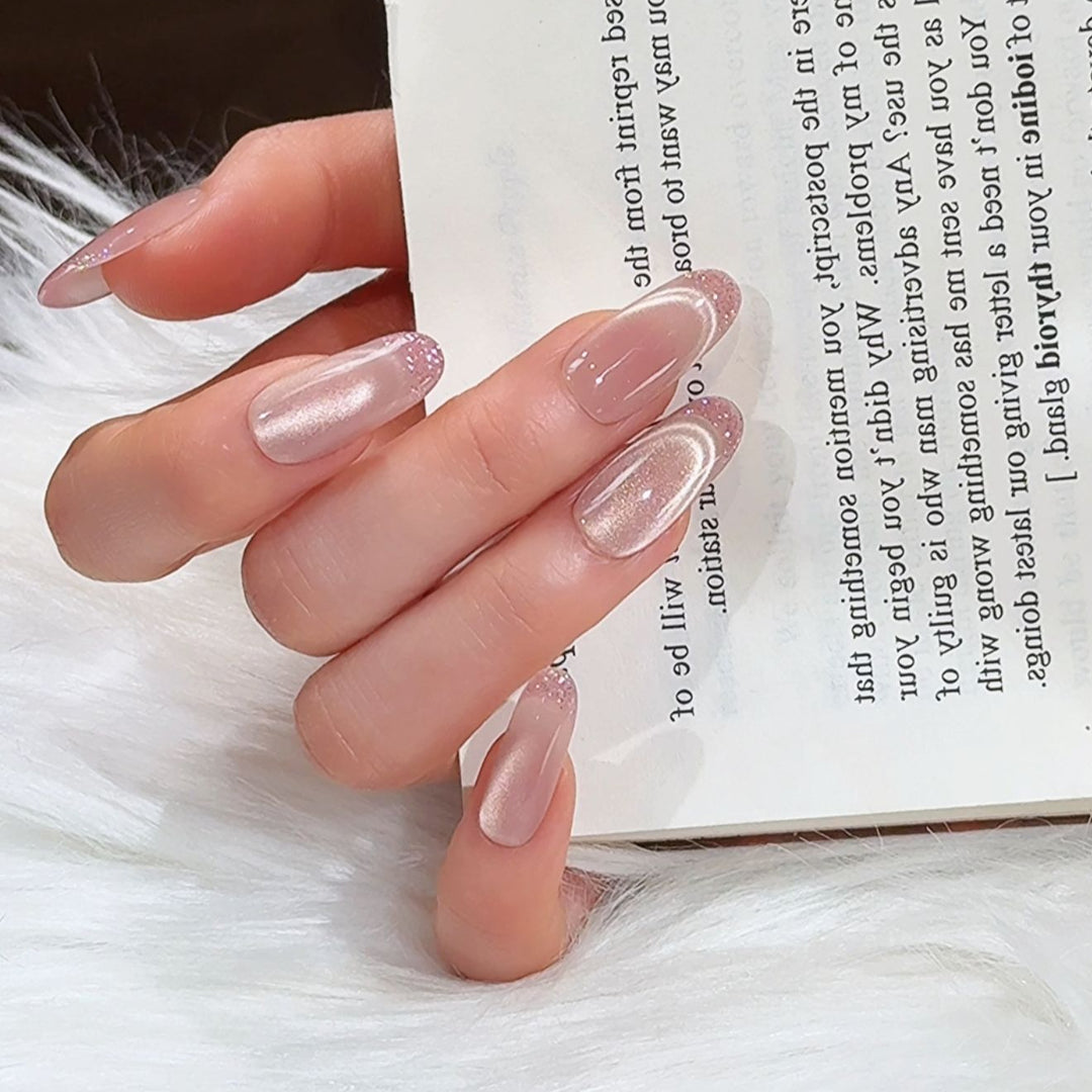 Elegant Gradient Press-On Nails Kalsten