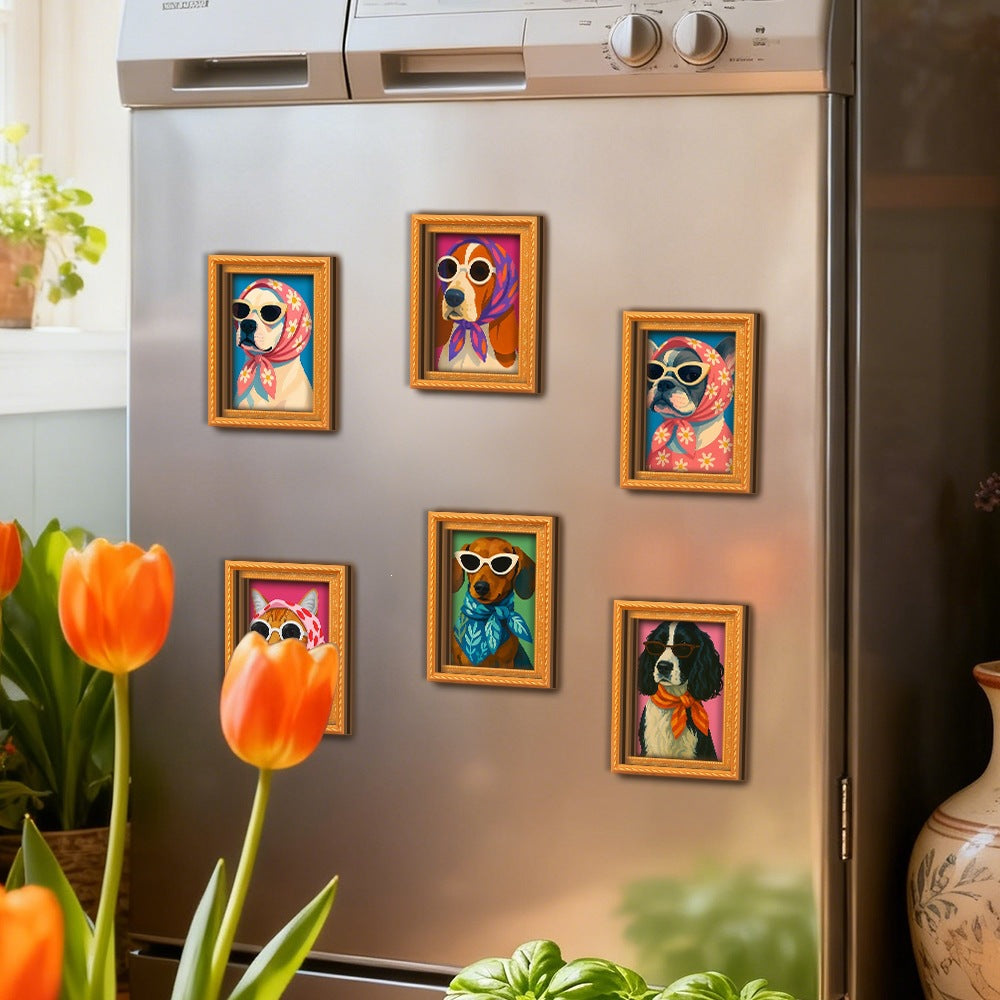 Decorative cat art with futuristic design Kalsten