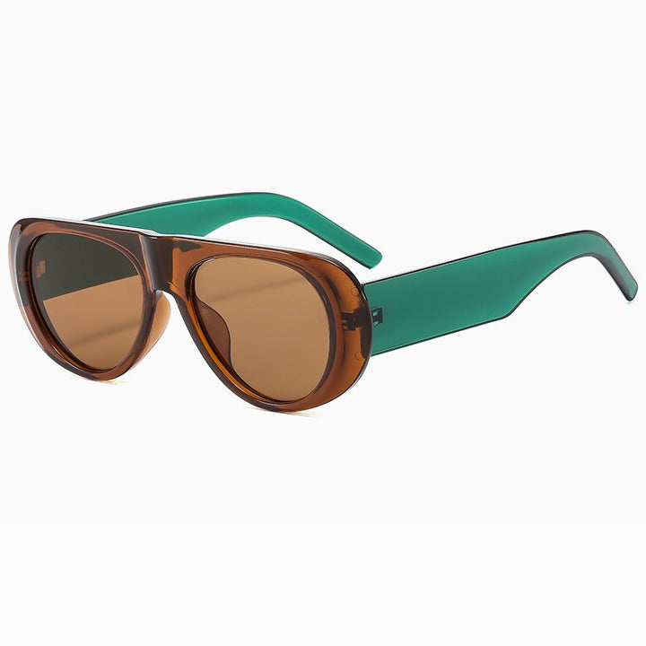 Contemporary Oversized Shield Sunglasses Kalsten