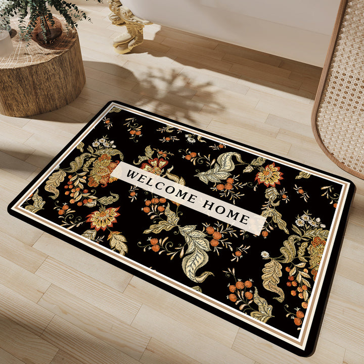 Geometric Pattern Decorative Floor Mat Kalsten