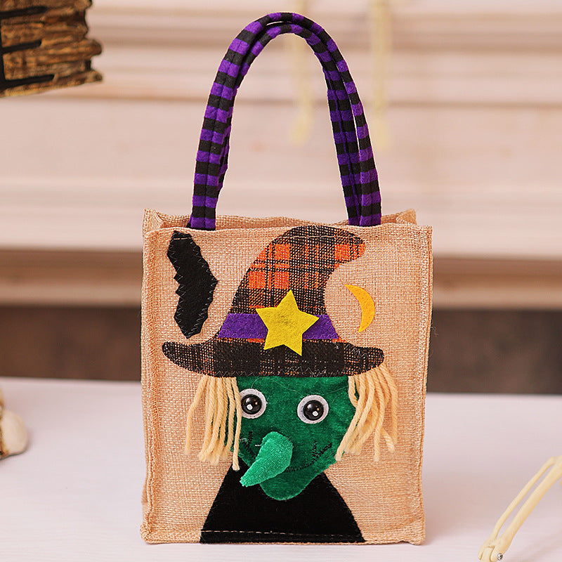 Halloween Shopping Bag with Cat Motif Kalsten