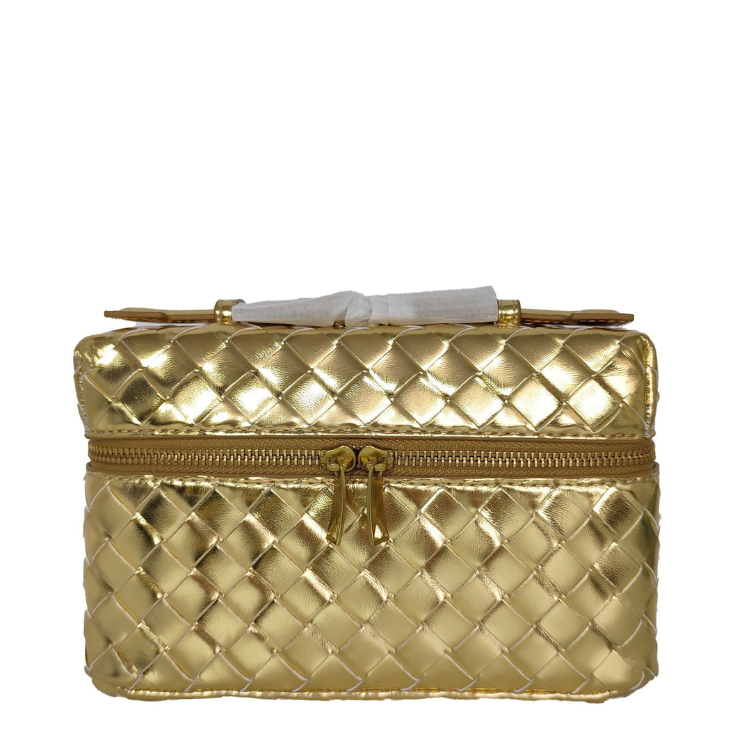 Structured Woven Satchel Bag Kalsten
