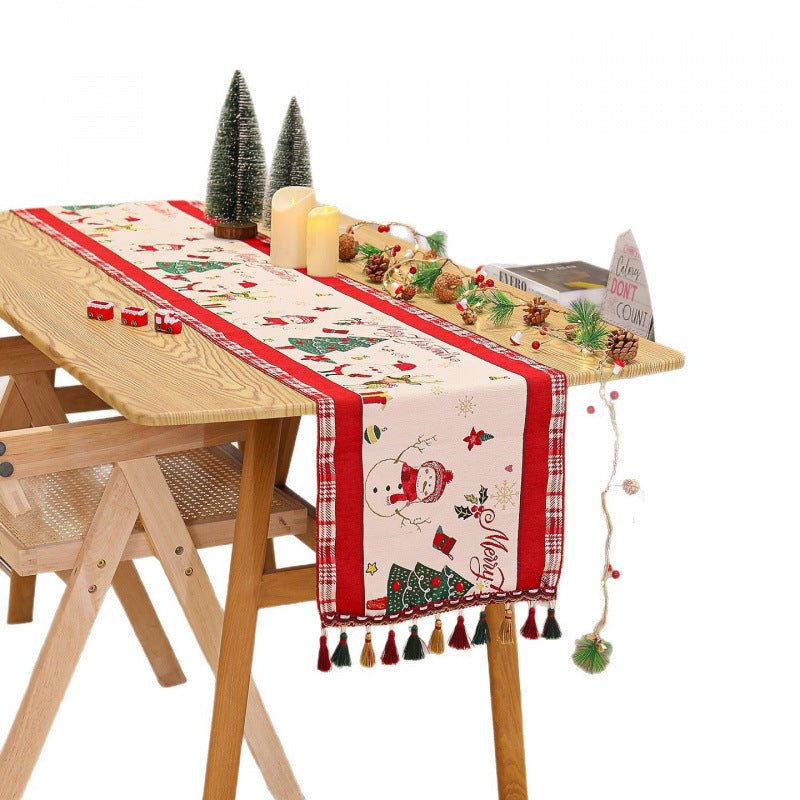 Festive table runner Kalsten