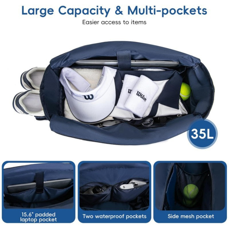 Quilted Tennis Gear Tote Kalsten