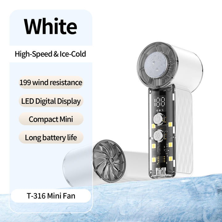 Unisex High-Performance Rechargeable Desktop Fan Kalsten