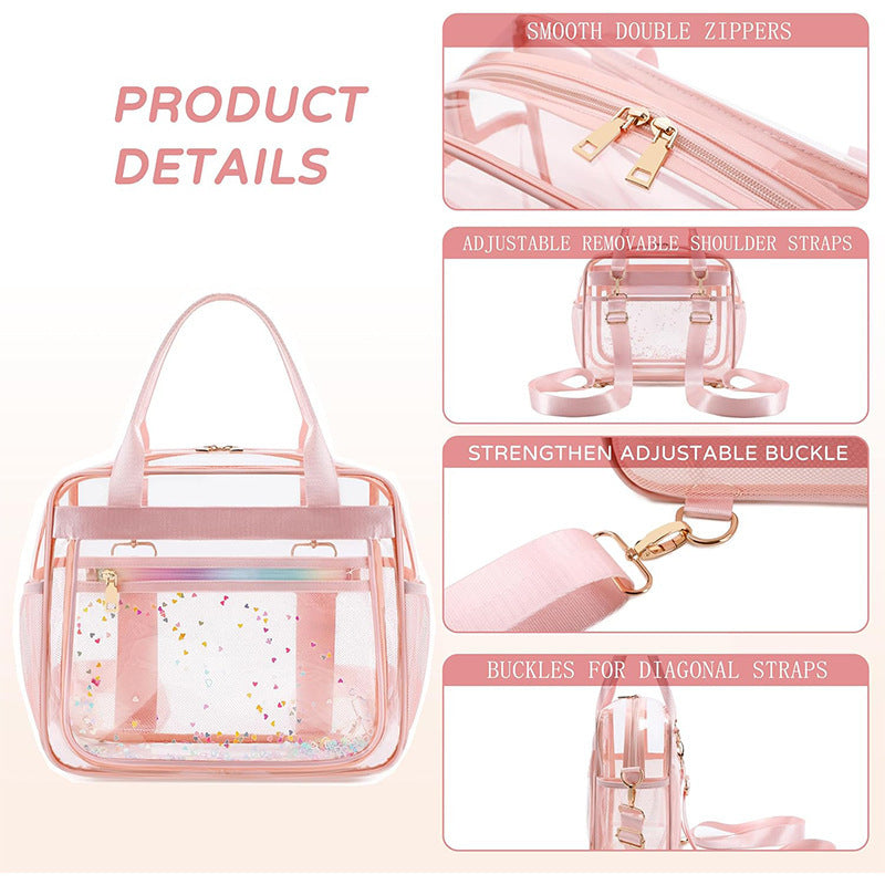 Transparent Multifunctional Carrying Bag Kalsten