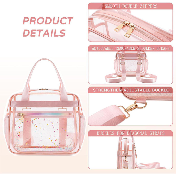 Transparent Multifunctional Carrying Bag Kalsten