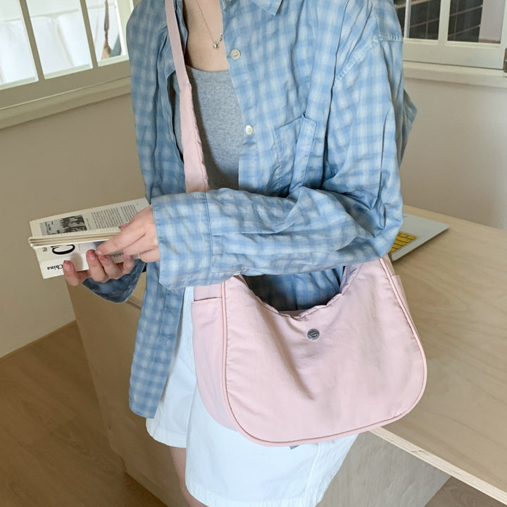 Lightweight Soft Fabric Shoulder Bag Kalsten