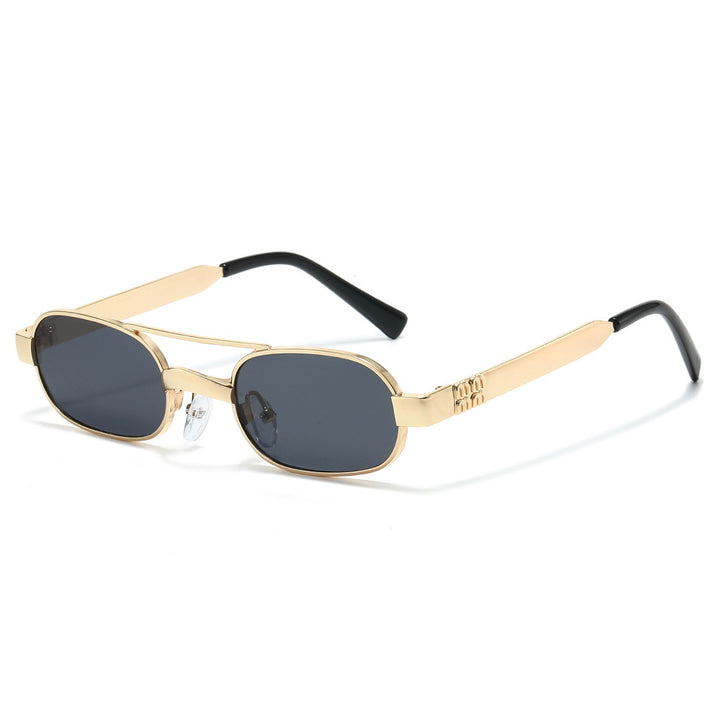 Stylish Minimalist Oval Sunglasses Kalsten