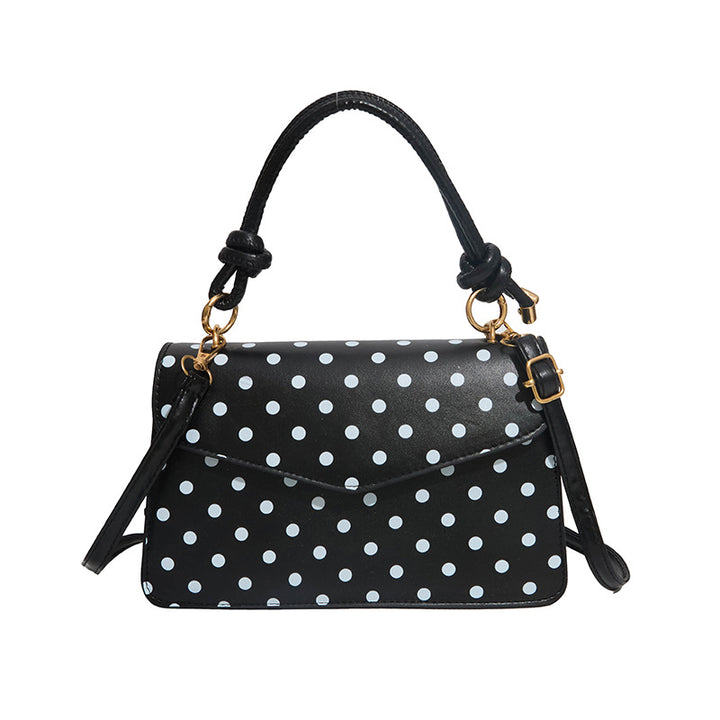 Stylish Polka Dot Handheld Tote