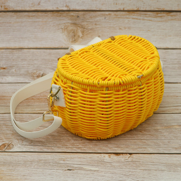 Stylish Woven Crossbody Bag Kalsten
