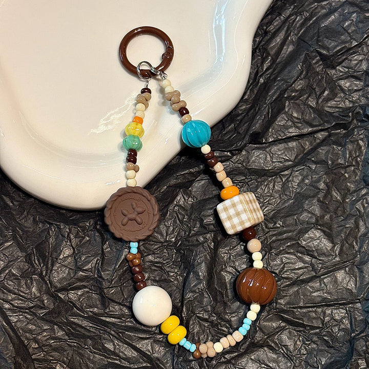 Decorative Bead Keychain Kalsten
