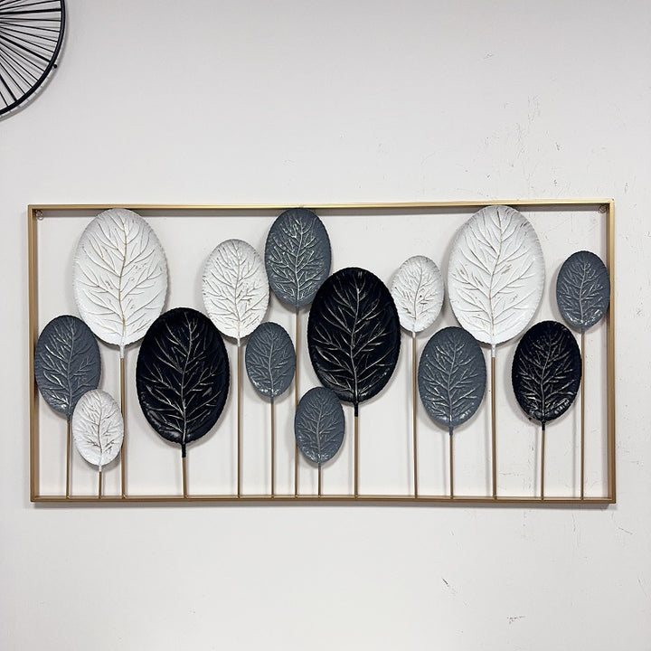 Decorative Metal Leaf Wall Art Sculpture Kalsten