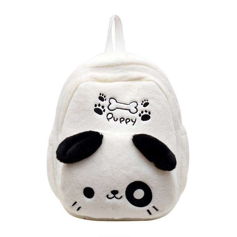 Plush Backpack in Cute Dog Design Kalsten