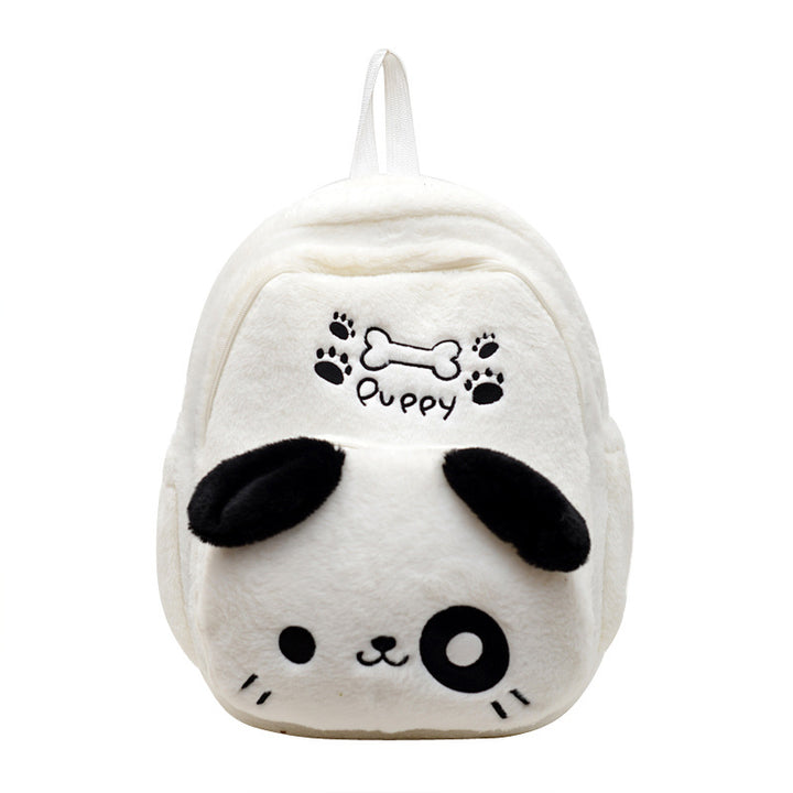 Plush Backpack in Cute Dog Design Kalsten