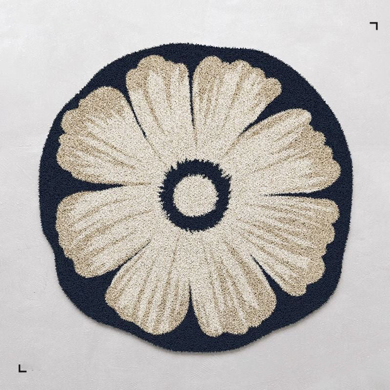 Floral Shaped Area Rug  1789754099