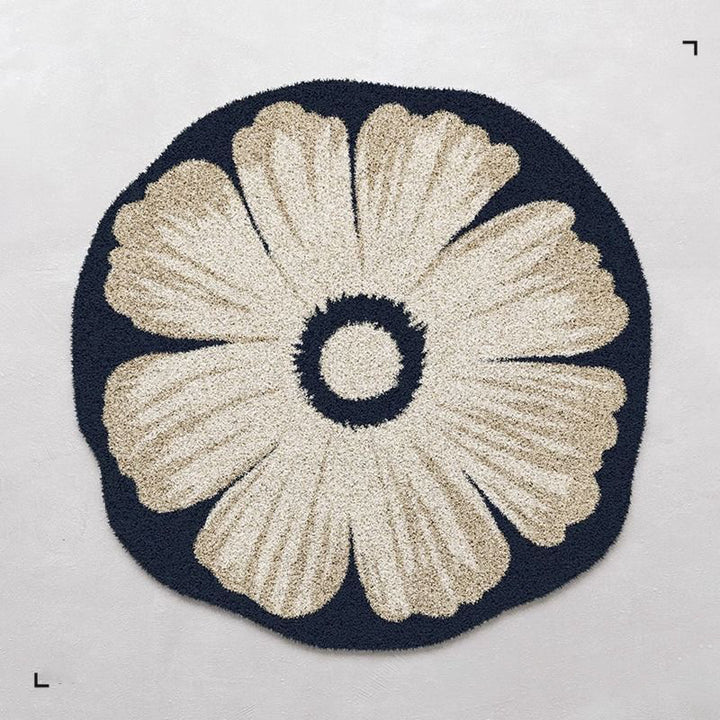 Floral Shaped Area Rug  1789754099