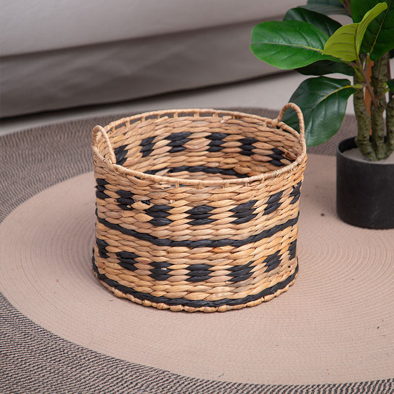 Woven Storage Basket with Handles Kalsten