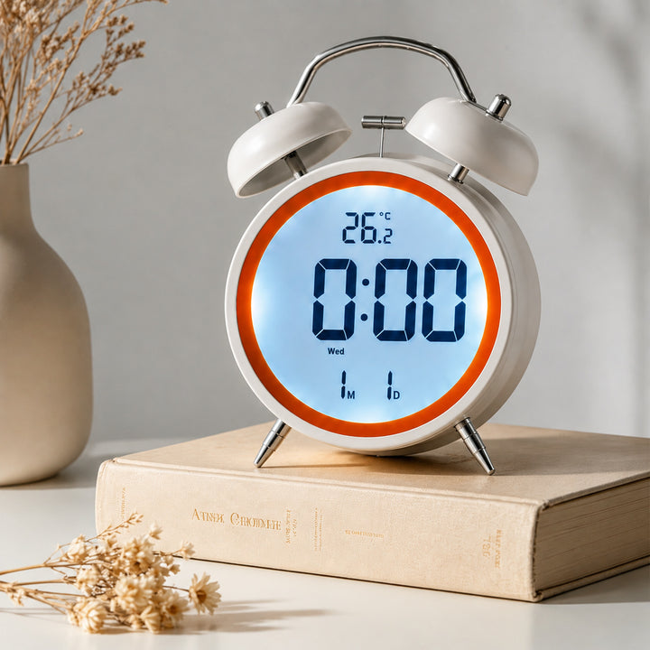 Digital Alarm Clock with Retro Design Kalsten