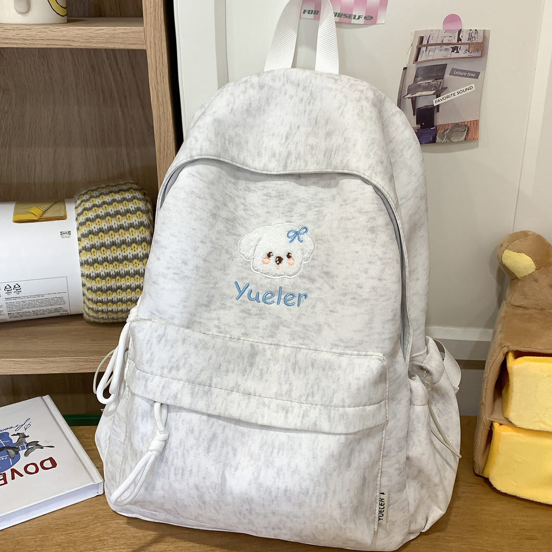 Embroidered Character Backpack Kalsten