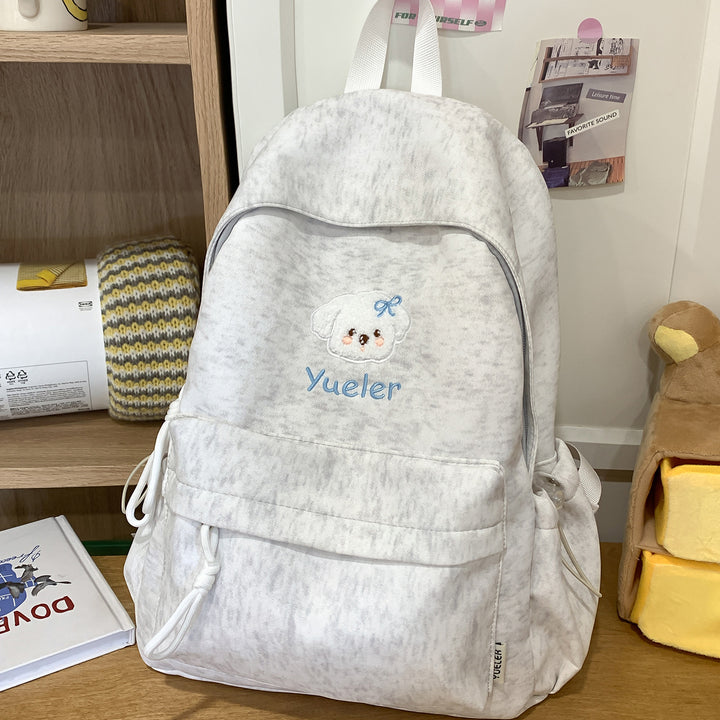 Embroidered Character Backpack Kalsten