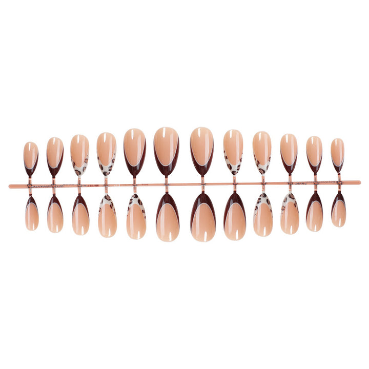 Stylish Press-On Nail Art Set with Contemporary Designs Kalsten
